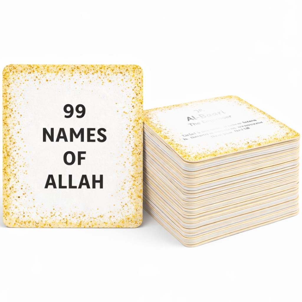 99 Namen van Allah Kaarten - Engels