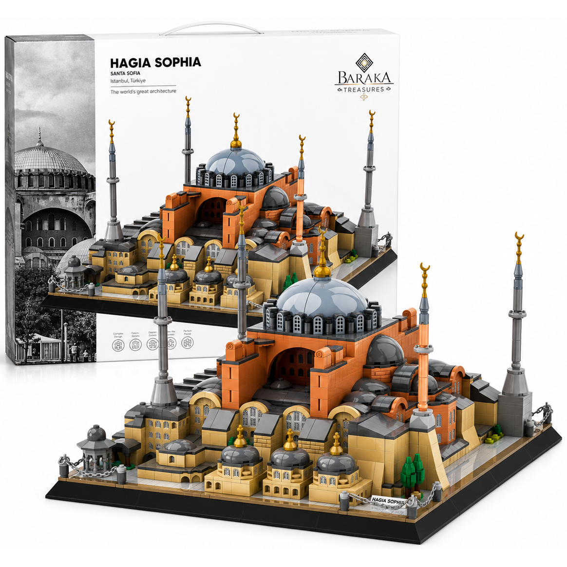 Hagia Sophia Bouwset - 1434 Bouwstenen