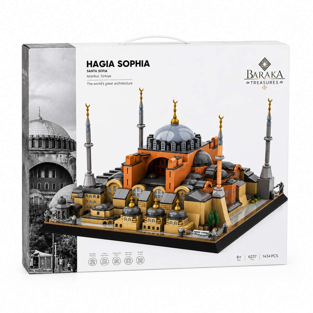 Hagia Sophia Bouwset - 1434 Bouwstenen