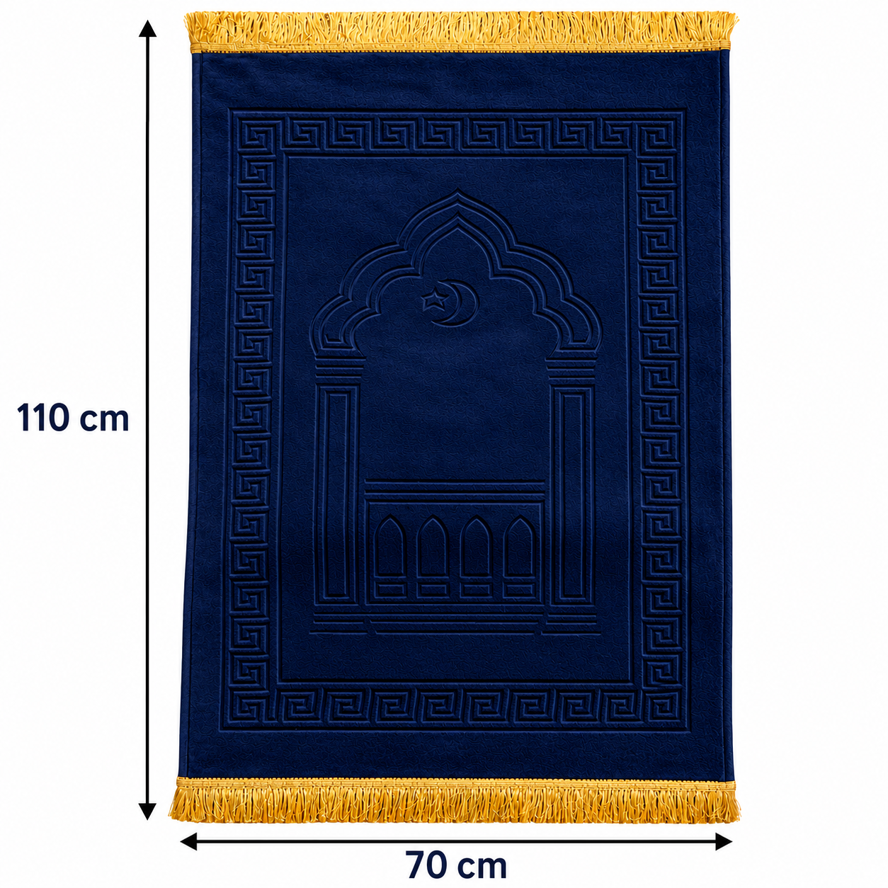 Ergonomische Gebedskleed - Blauw