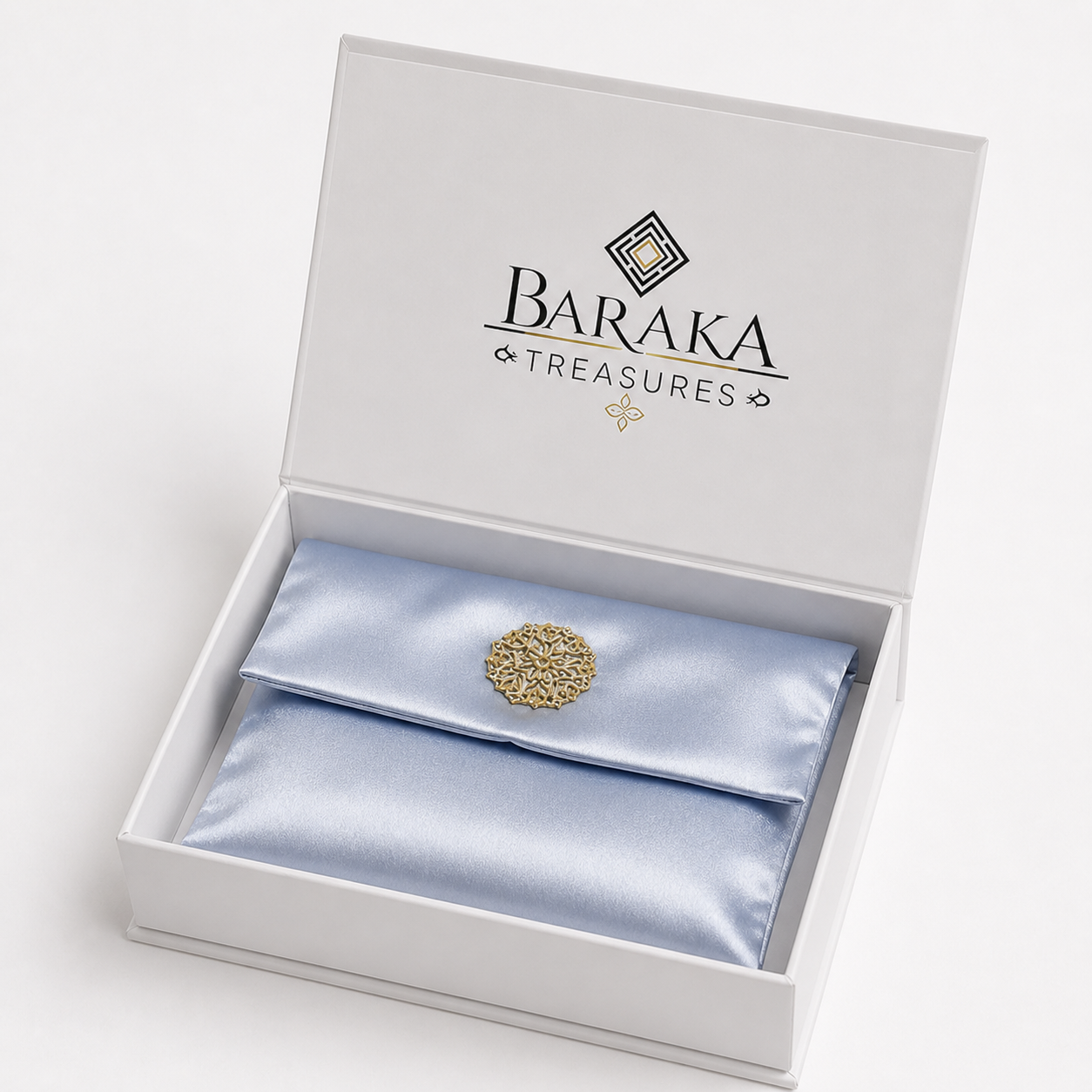 Luxe Gebedskleed Set met Opbergtas - Blauw