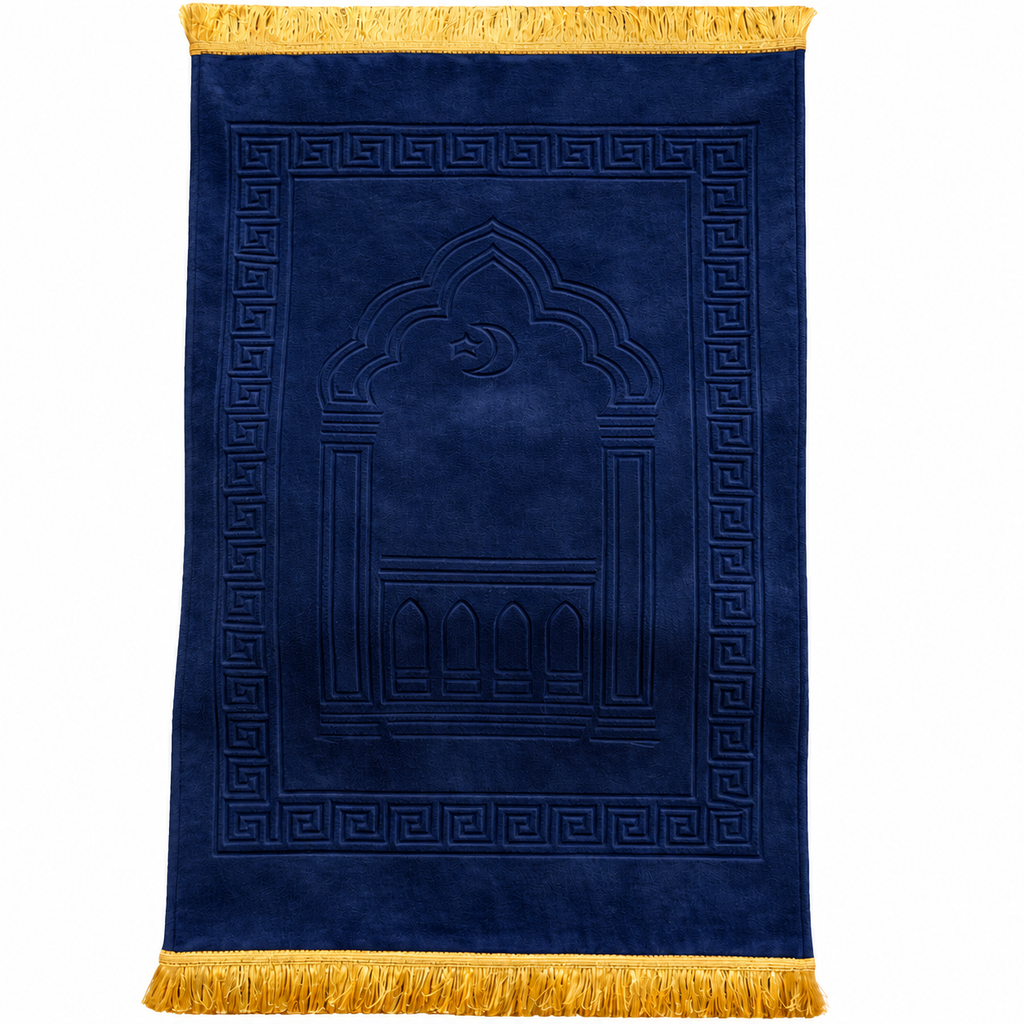 Ergonomische Gebedskleed - Blauw