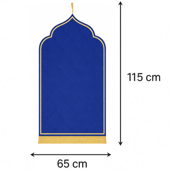 Luxe Gebedskleed - Donkerblauw