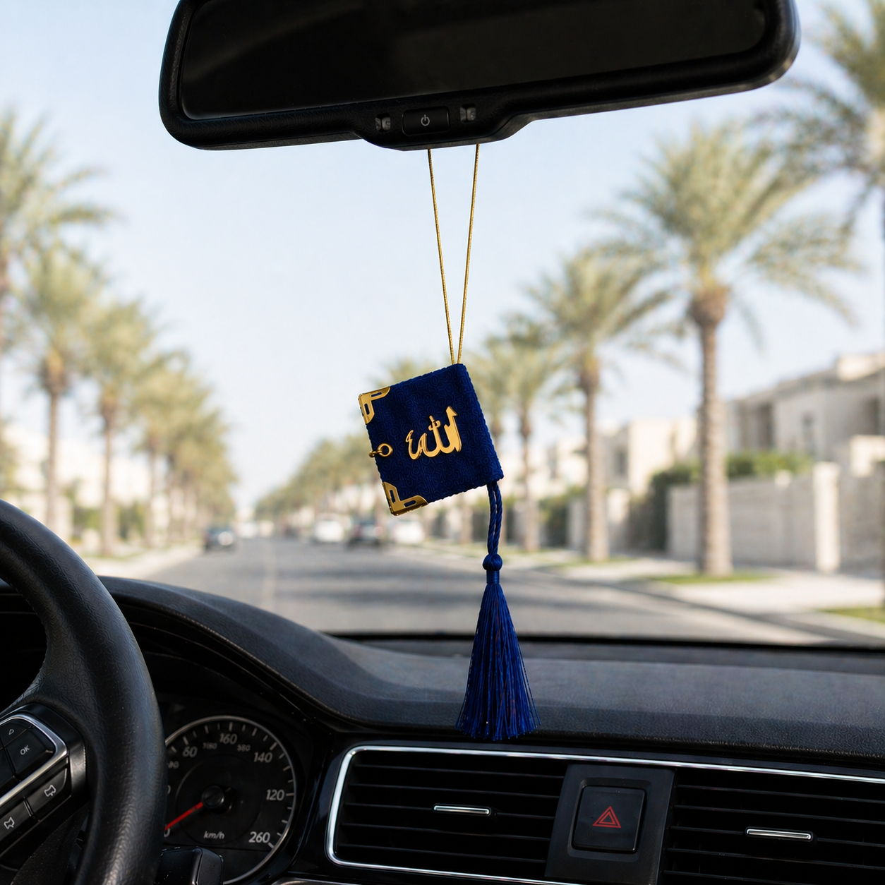 Koran Autohanger - Donkerblauw