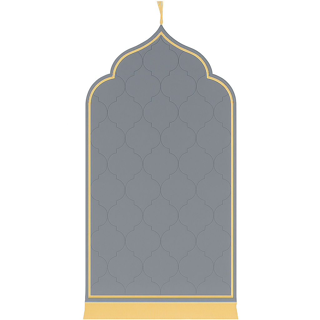 Luxe Gebedskleed - Grijs