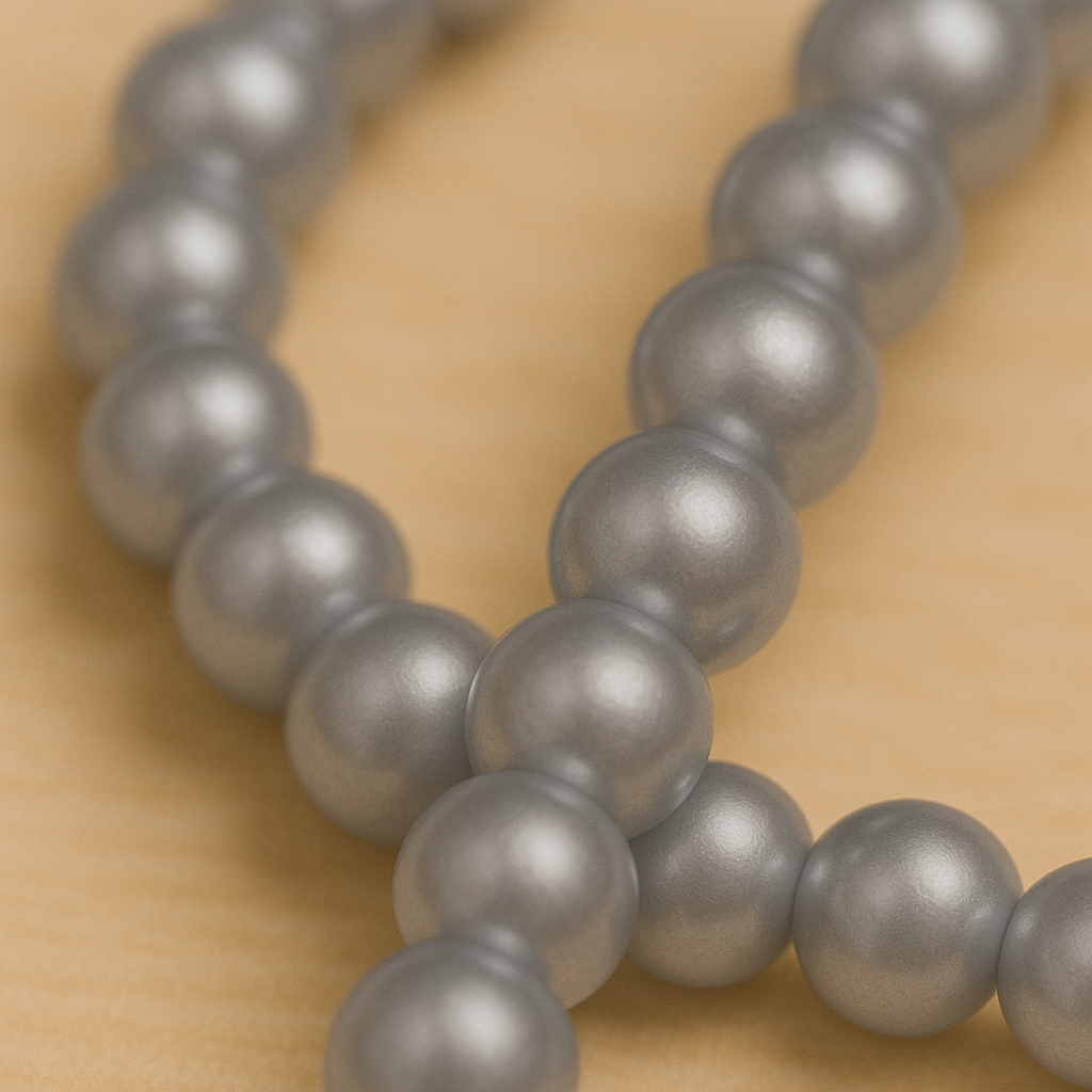 Luxe Tasbih - 99 Kralen - Grijs