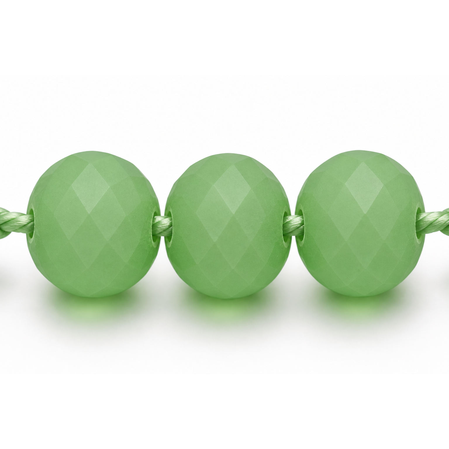 Luxe Kristal Tasbih - 99 Kralen - Groen