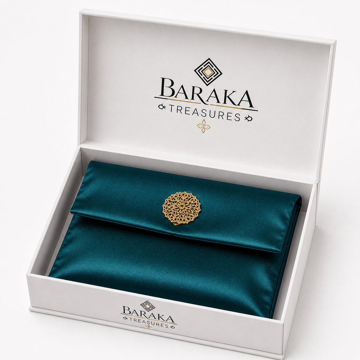 Luxe Gebedskleed Set met Opbergtas - Groen