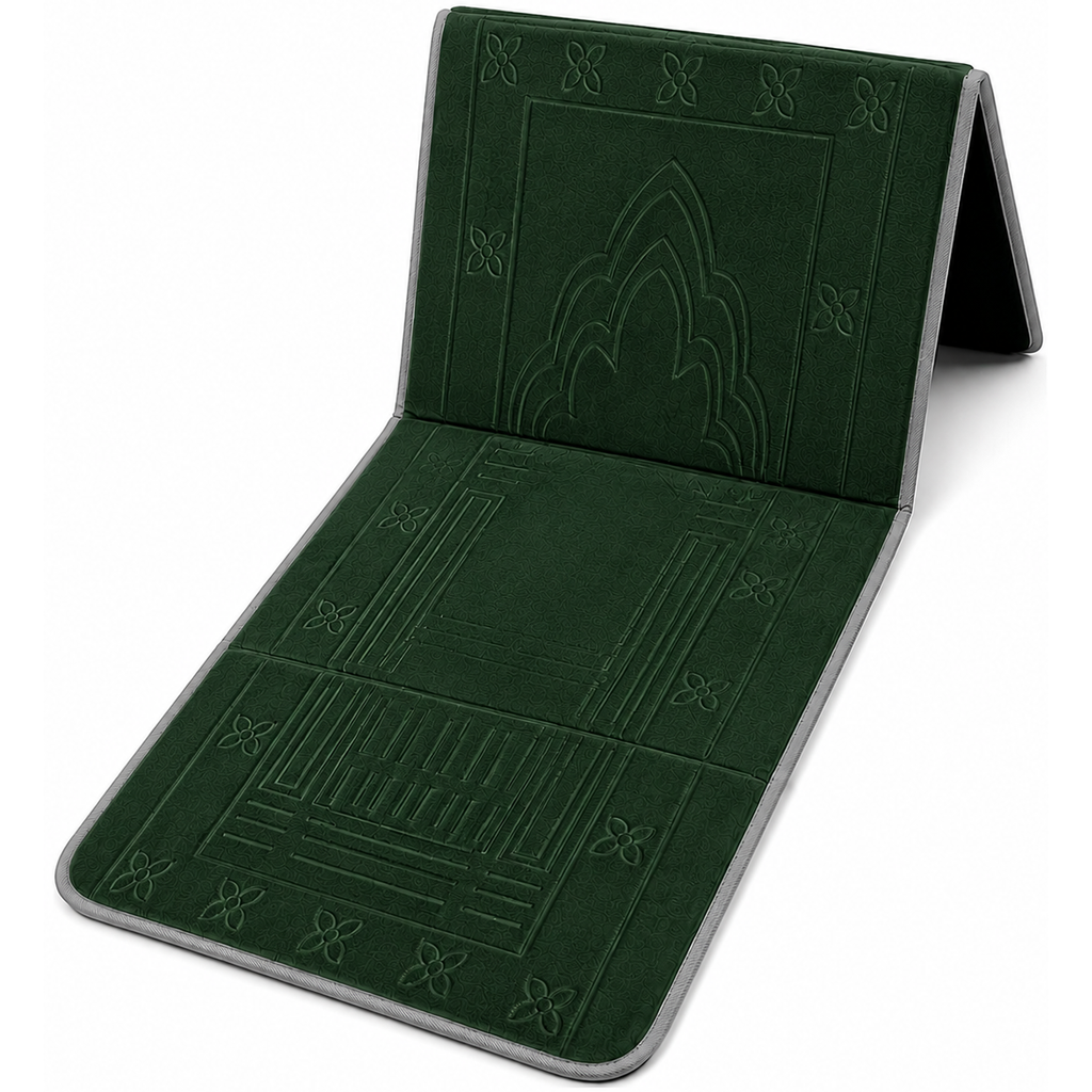 Gebedskleed met Rugleuning - Groen