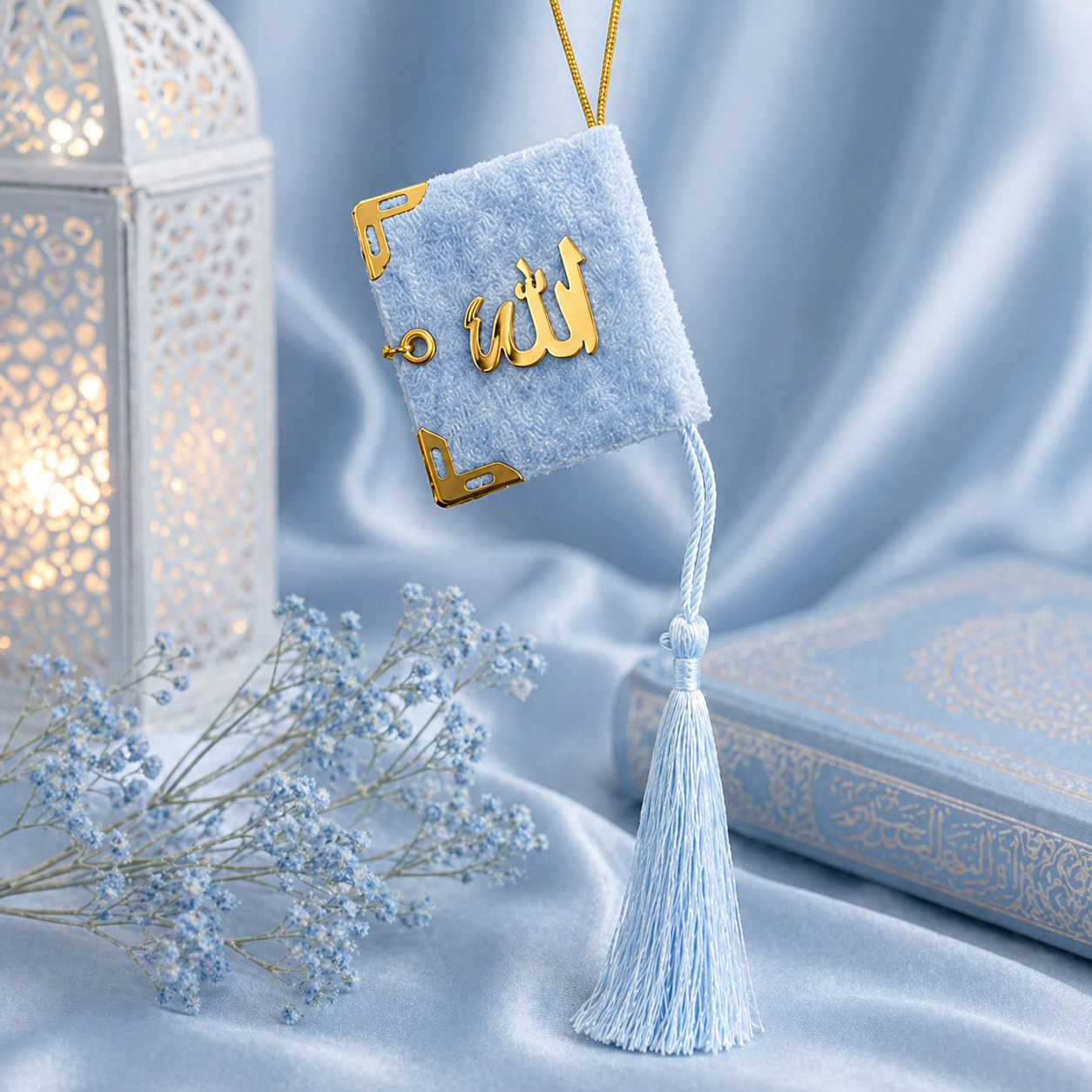 Koran Autohanger - Lichtblauw
