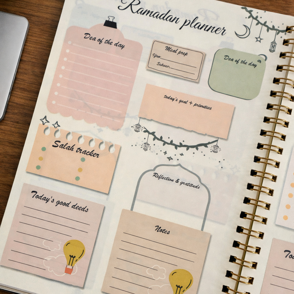 Ramadan Planner - Engels
