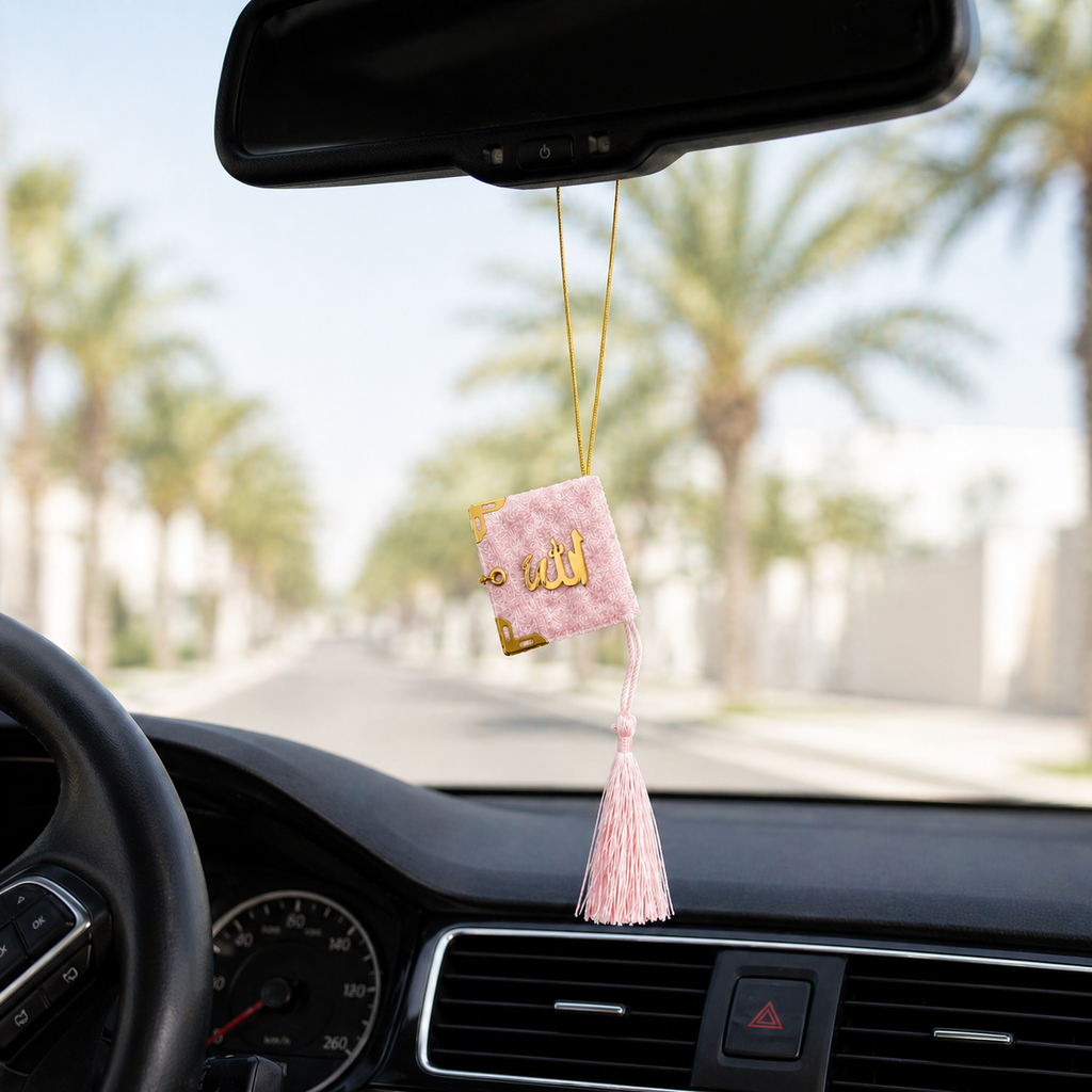Koran Autohanger - Roze