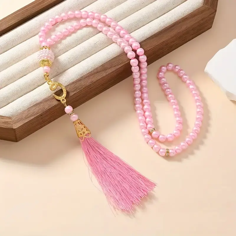 Luxe Tasbih - 99 Kralen - Roze