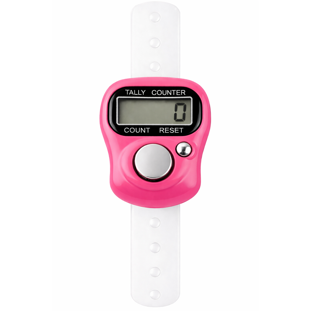 Digitale Tasbih - Handteller - Roze