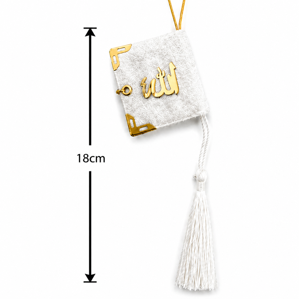 Koran Autohanger - Wit