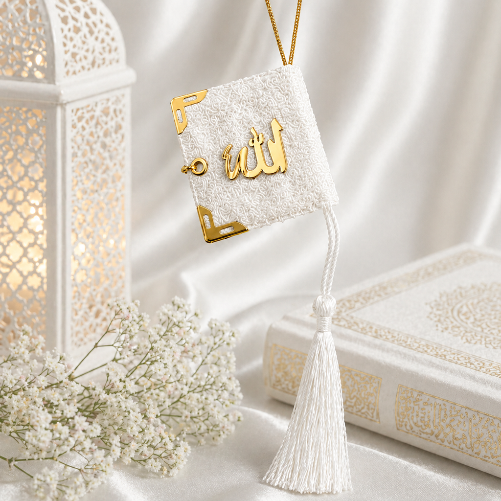 Koran Autohanger - Wit