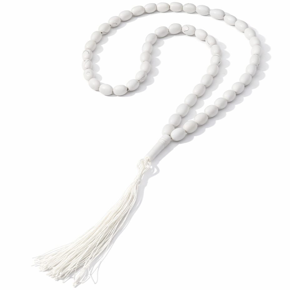 Tasbih - 33 Kralen - Wit