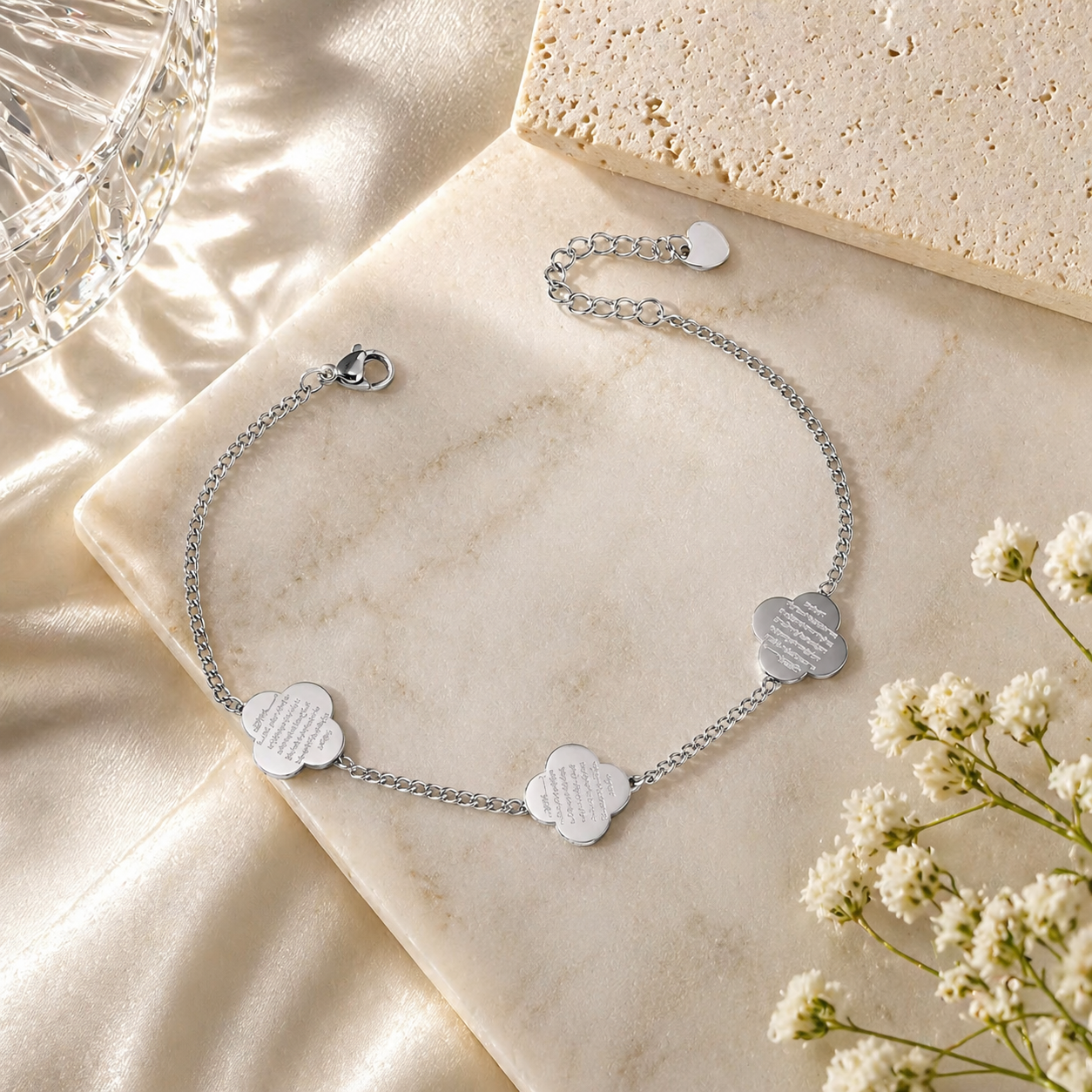 Ayatul Kursi Armband - Zilver