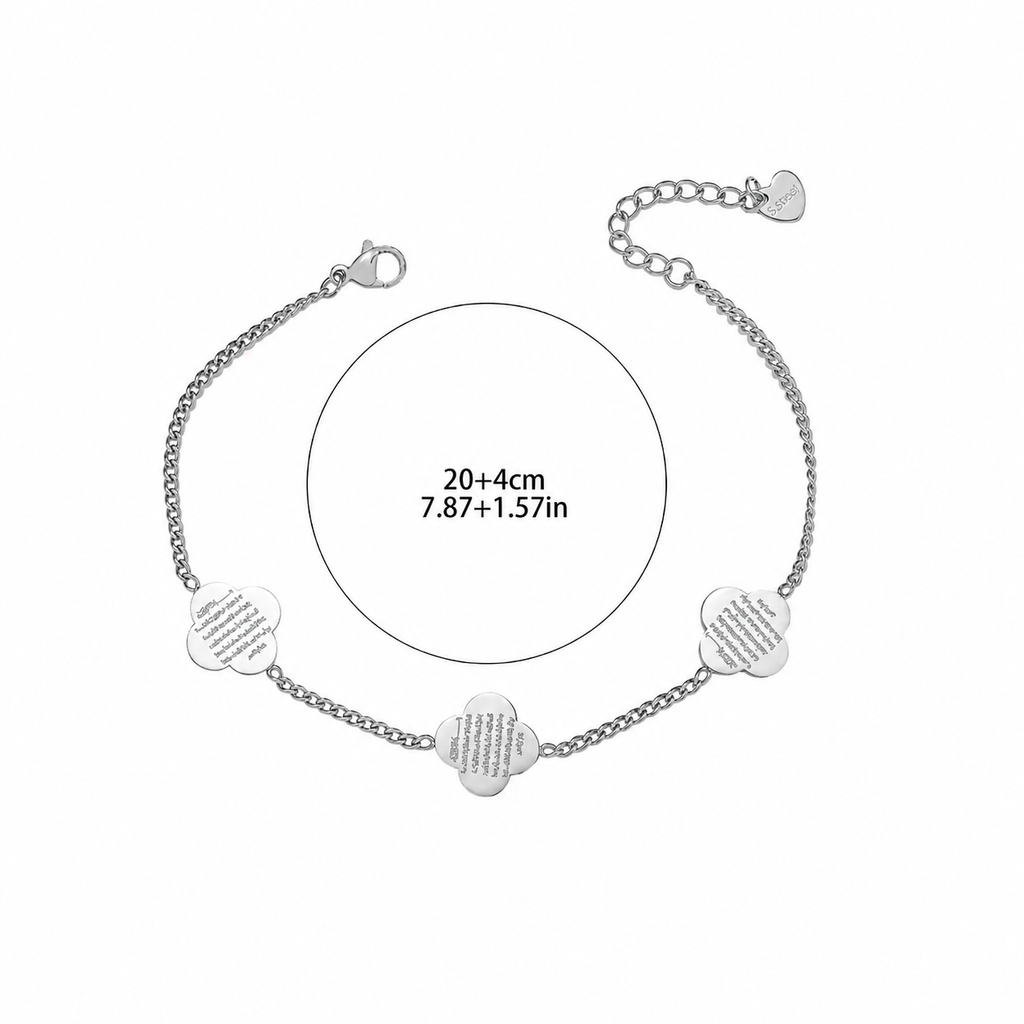 Ayatul Kursi Armband - Zilver