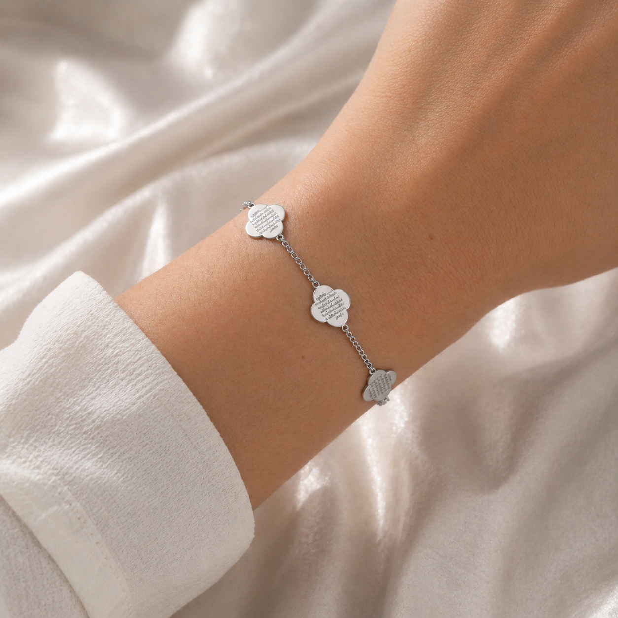Ayatul Kursi Armband - Zilver