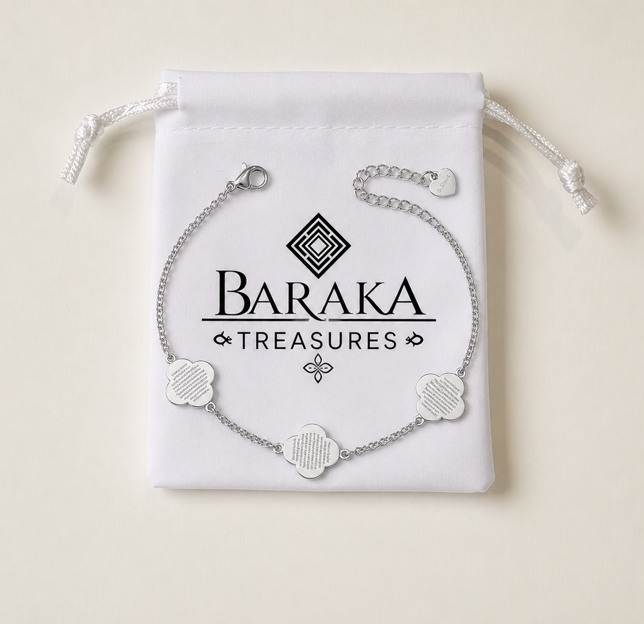 Ayatul Kursi Armband - Zilver