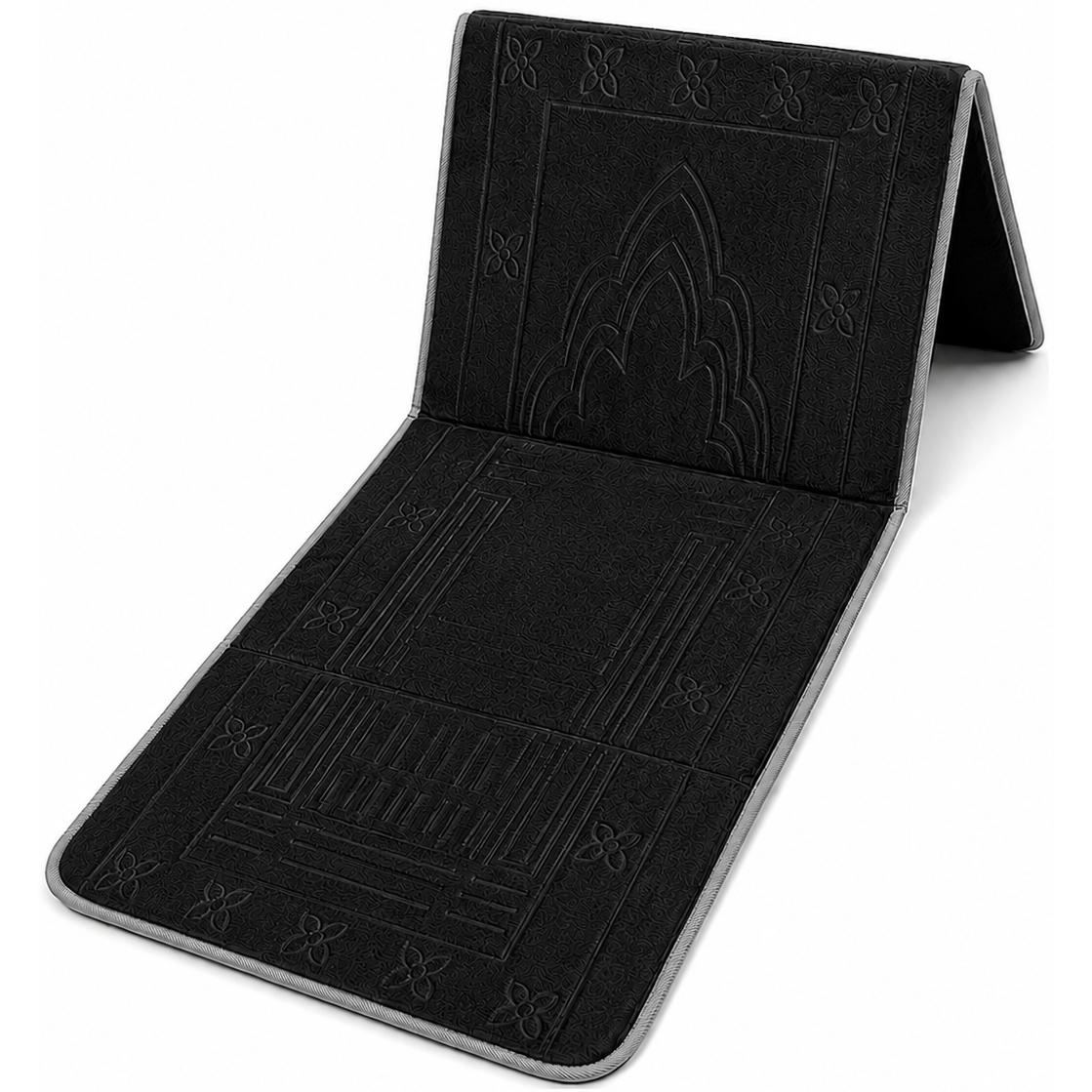 Gebedskleed met Rugleuning - Zwart
