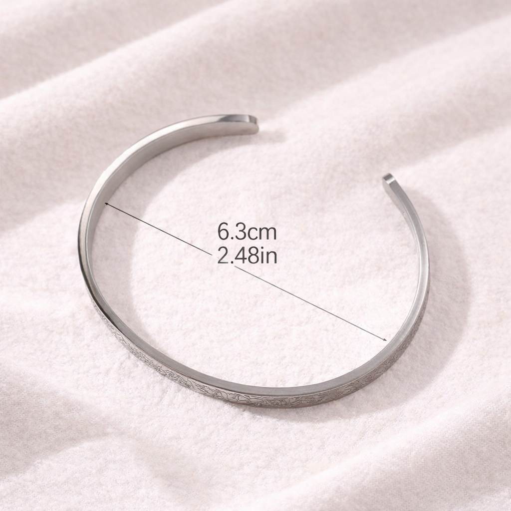 Ayatul Kursi Armband - Zilver