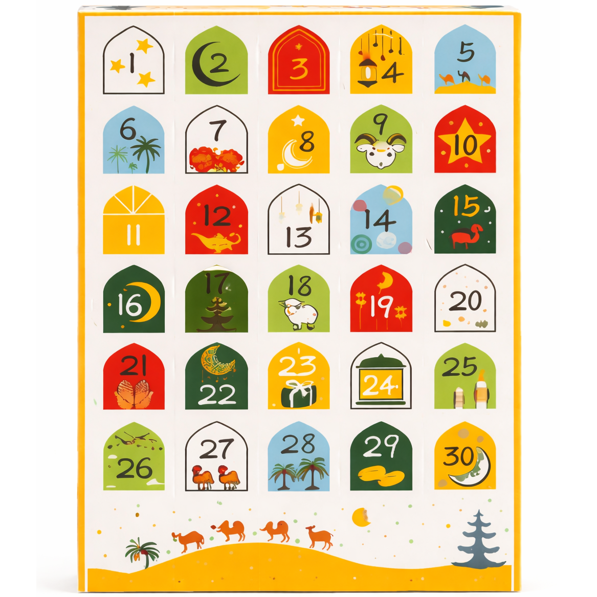 Ramadan Adventskalender - Gevuld