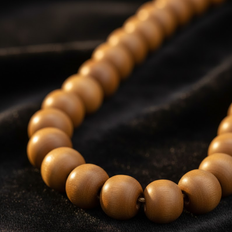 Houten Tasbih - 99 Kralen - Donkerbruin